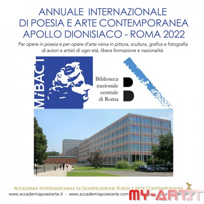 L’Annuale Internazionale Apollo dionisiaco invita poeti e artisti alla Biblioteca Nazionale Centrale di Roma